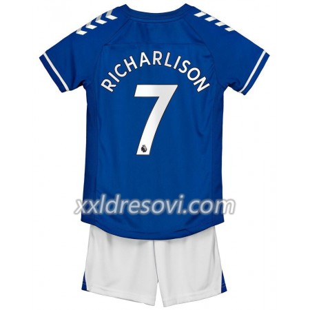 Everton Richarlison 7 Domaći Dječji Komplet Dresovi za Nogomet 2020-2021 (+ kratke hlače)